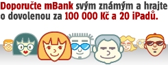 Doporučte mBank svým známým!