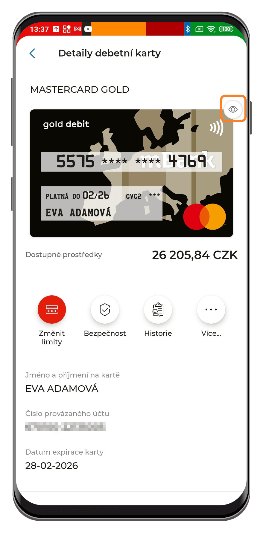 Jak zjistit číslo karty v Google Pay?