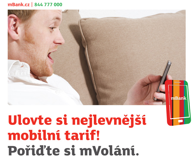 Ulovte si nejlevnější mobilní tarif! Pořiďte si mVolání.